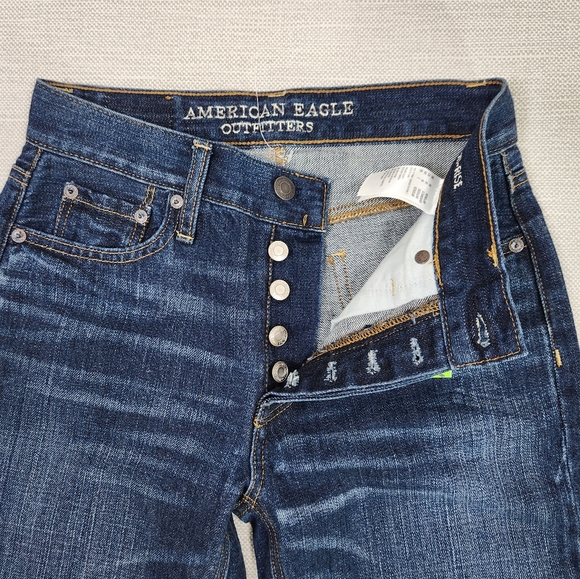 American Eagle Outfitters vintage high rise 100% cotton jeans - Picture 5 of 15